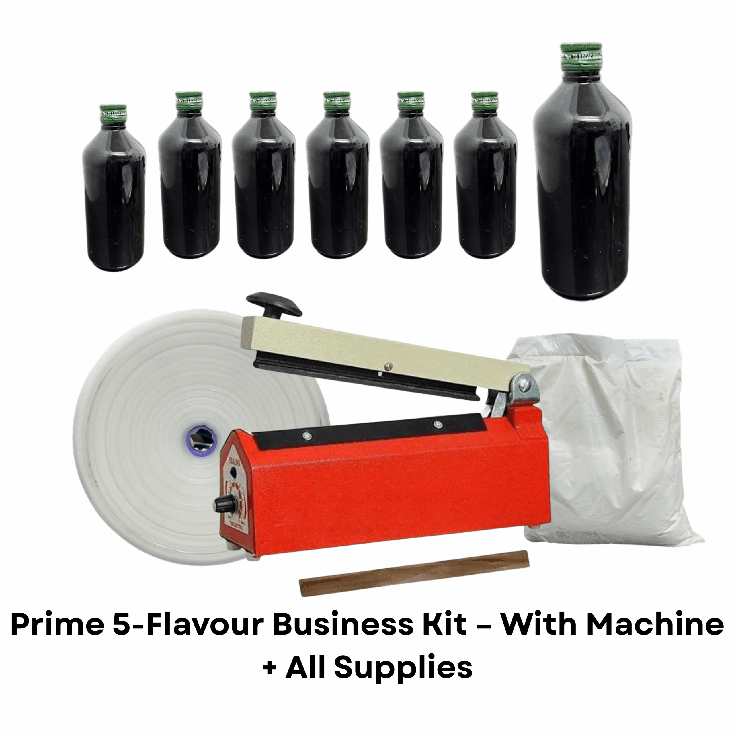 Prime 5-Flavour Business Kit – With Machine + All Supplies