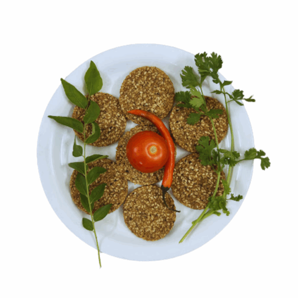 Bijori Badi Traditional Chhattisgarhi Sun Dried Snack Made with Urad Dal and Til