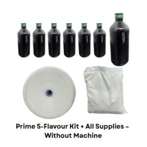 Prime 5-Flavour Kit + All Supplies – Without Machine