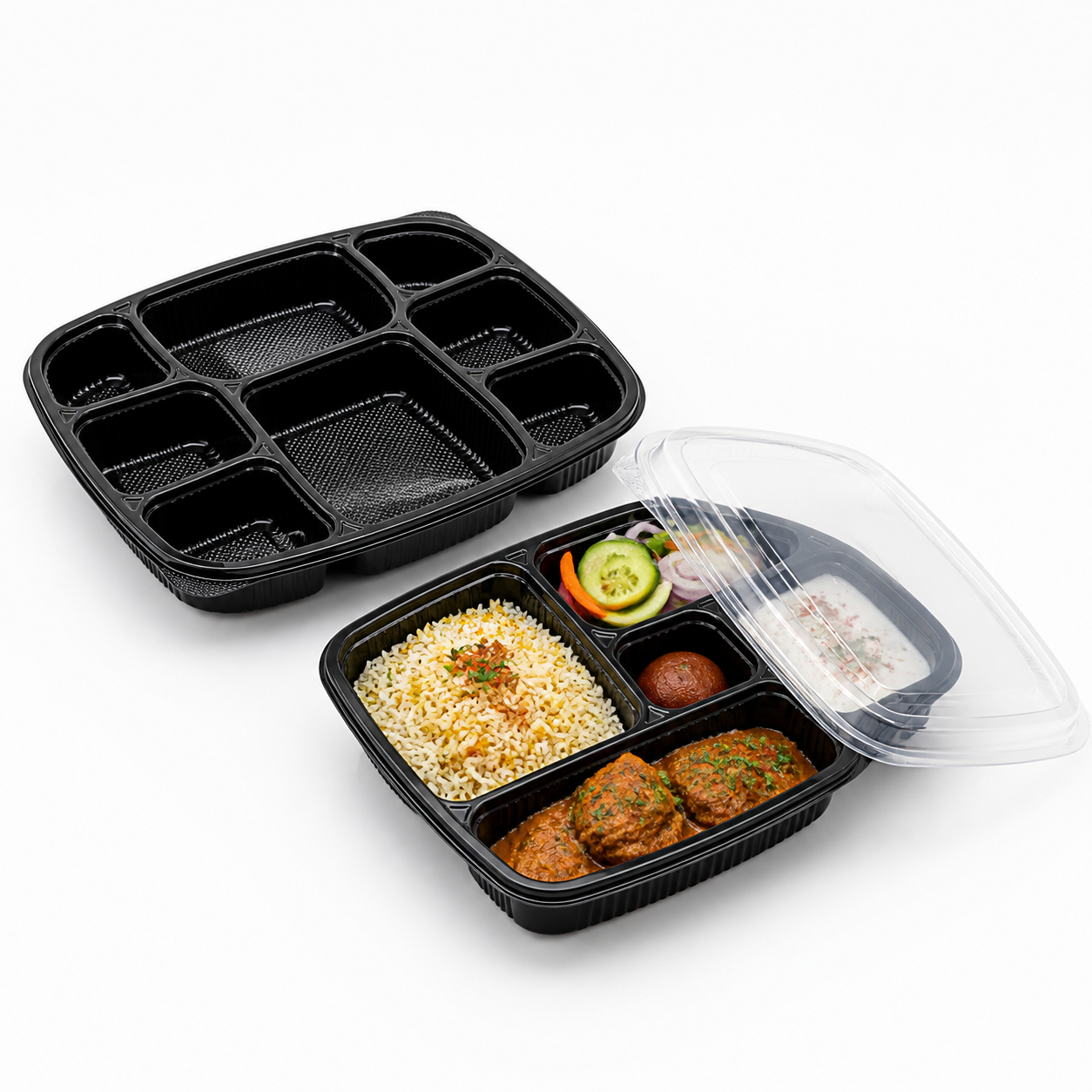 5CP black meal tray hero image