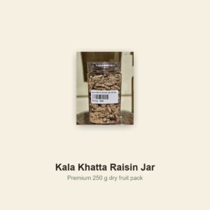 Kala Khatta Raisin Jar premium 250 g product image