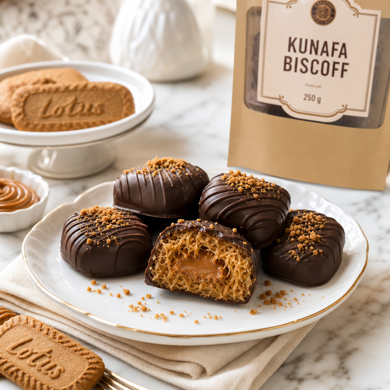 Kunafa Biscoff premium 250 g product image