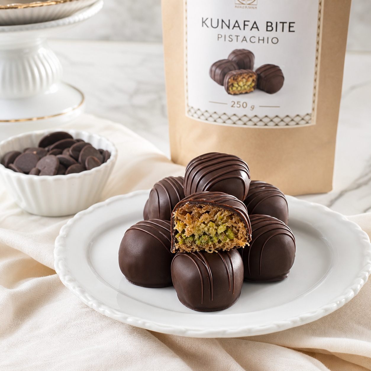 Kunafa Bite Pistachio premium 250 g product image