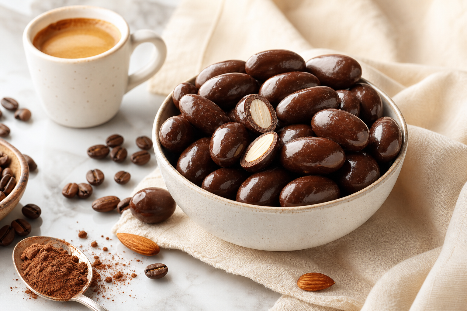 Mocha Almonds premium 250 g product image