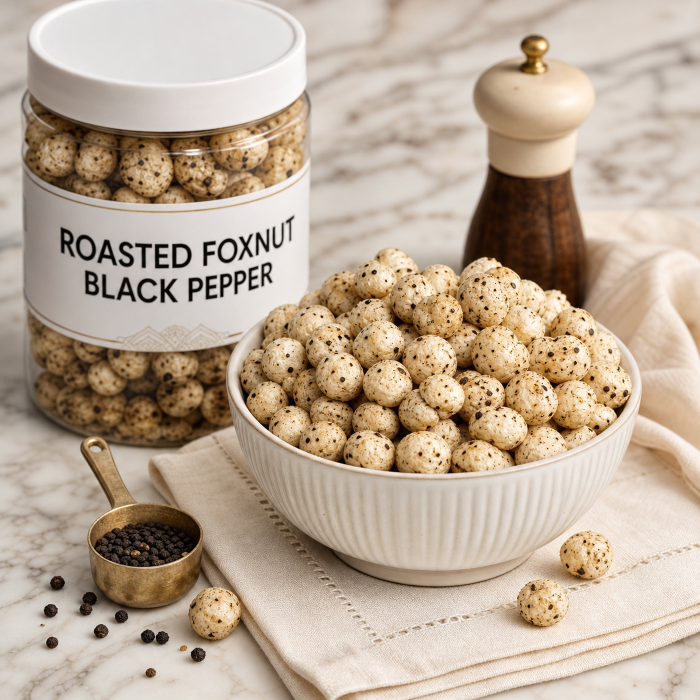 Roasted Foxnut Black Pepper premium 250 g product image
