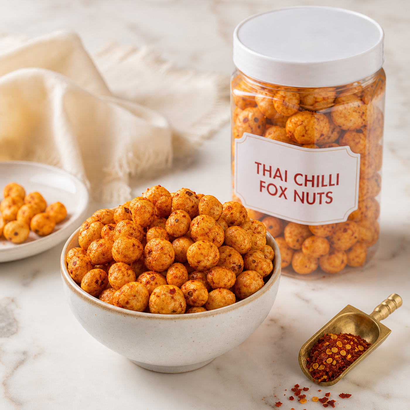 Thai Chilli Fox Nuts premium 250 g product image