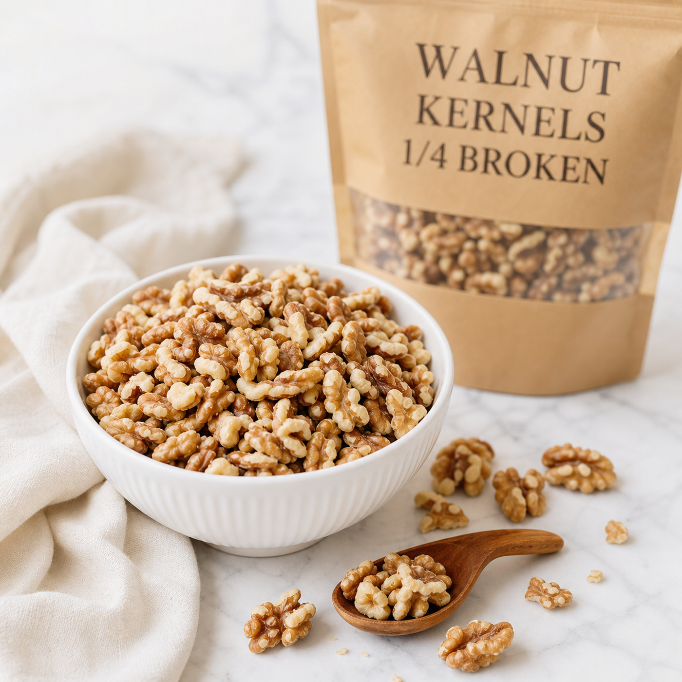 Walnut Kernels 1/4 Broken premium 250 g product image