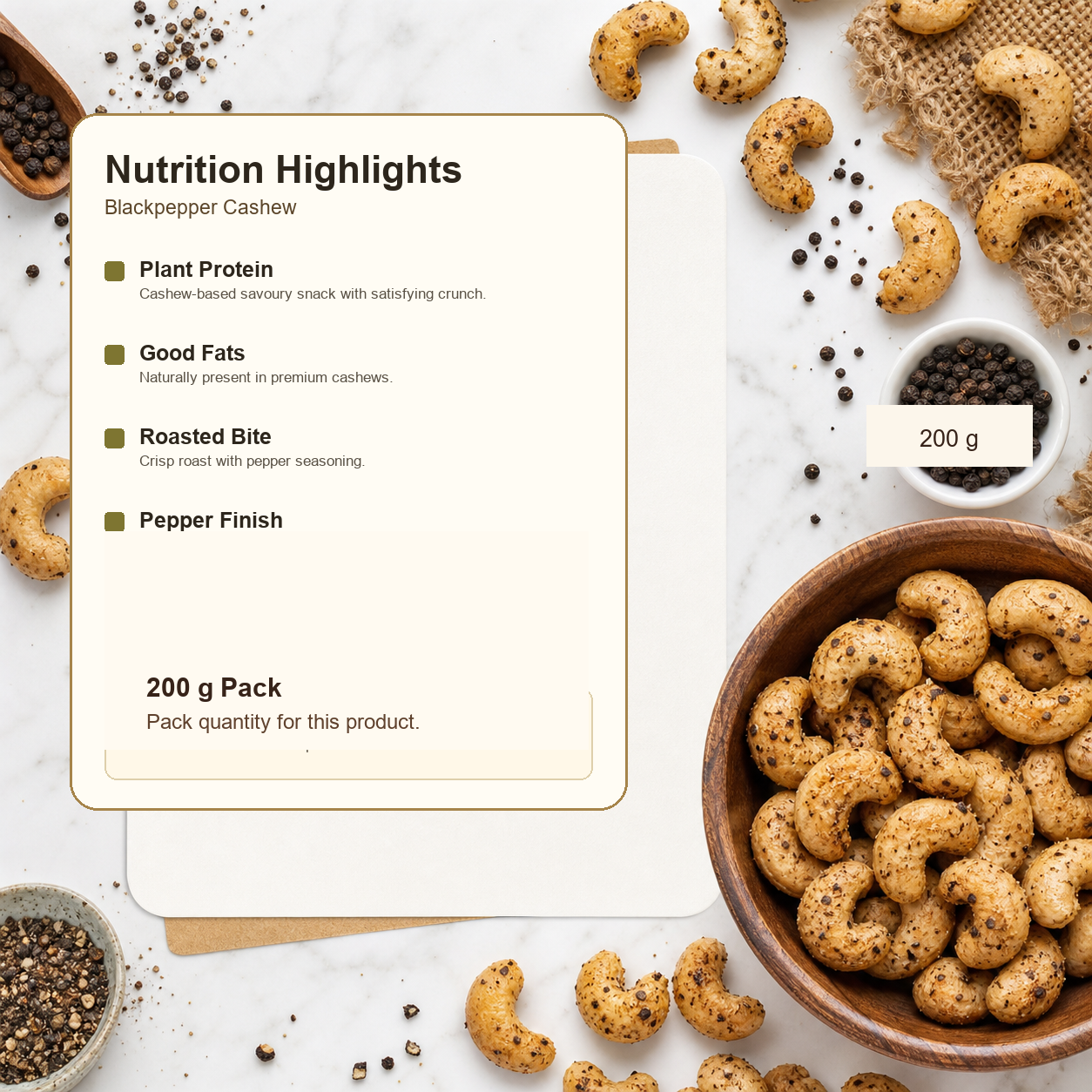 Blackpepper Cashew premium 250 g product image