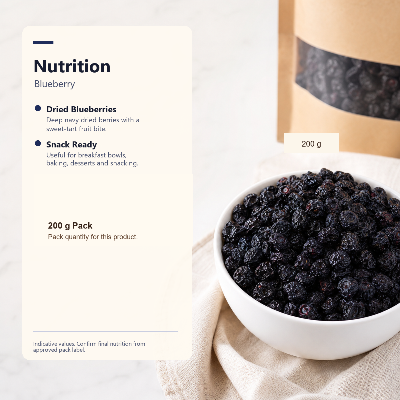 Blueberry premium 250 g product image