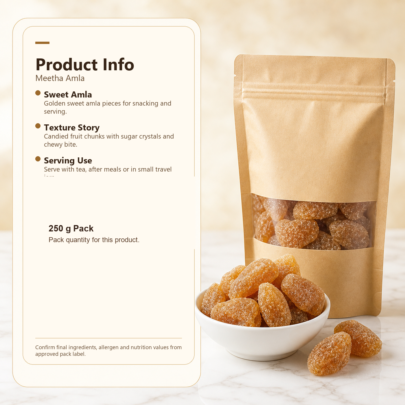 Meetha Amla premium 250 g product image