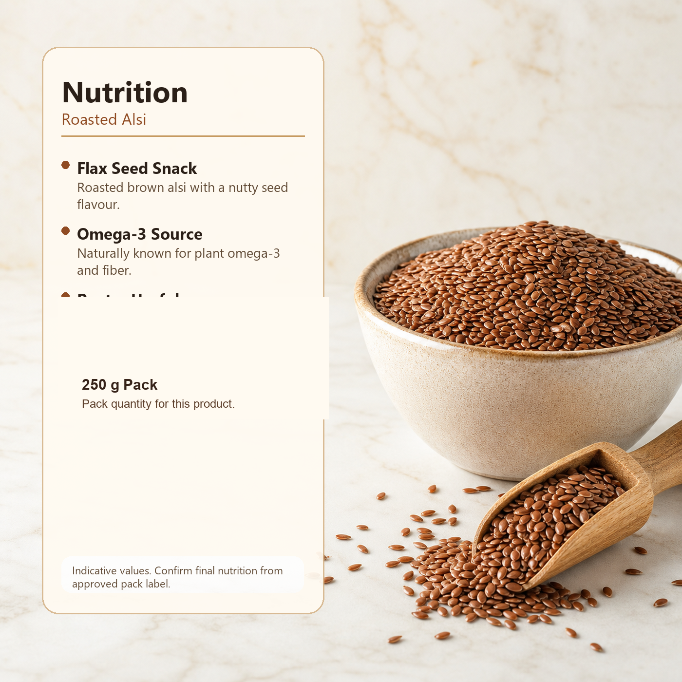 Roasted Alsi premium 250 g product image