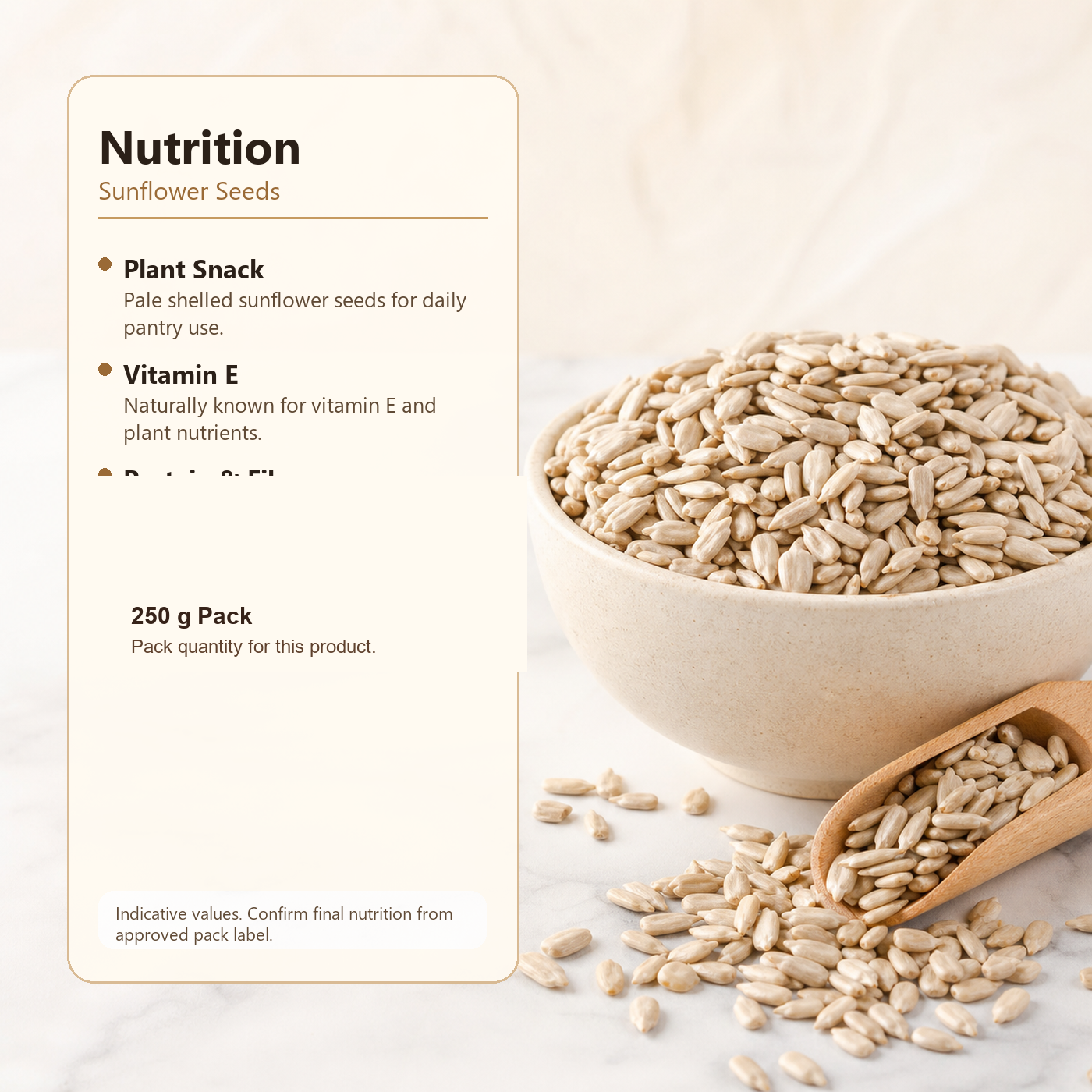 Sunflower Seeds premium 250 g product image