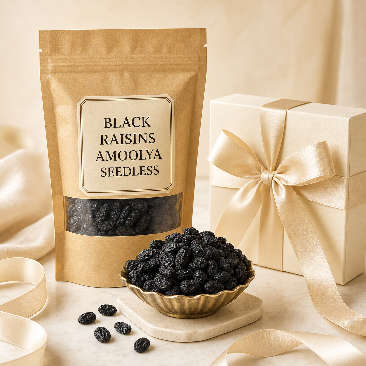 Black Raisins Amoolya Seedless premium 250 g product image