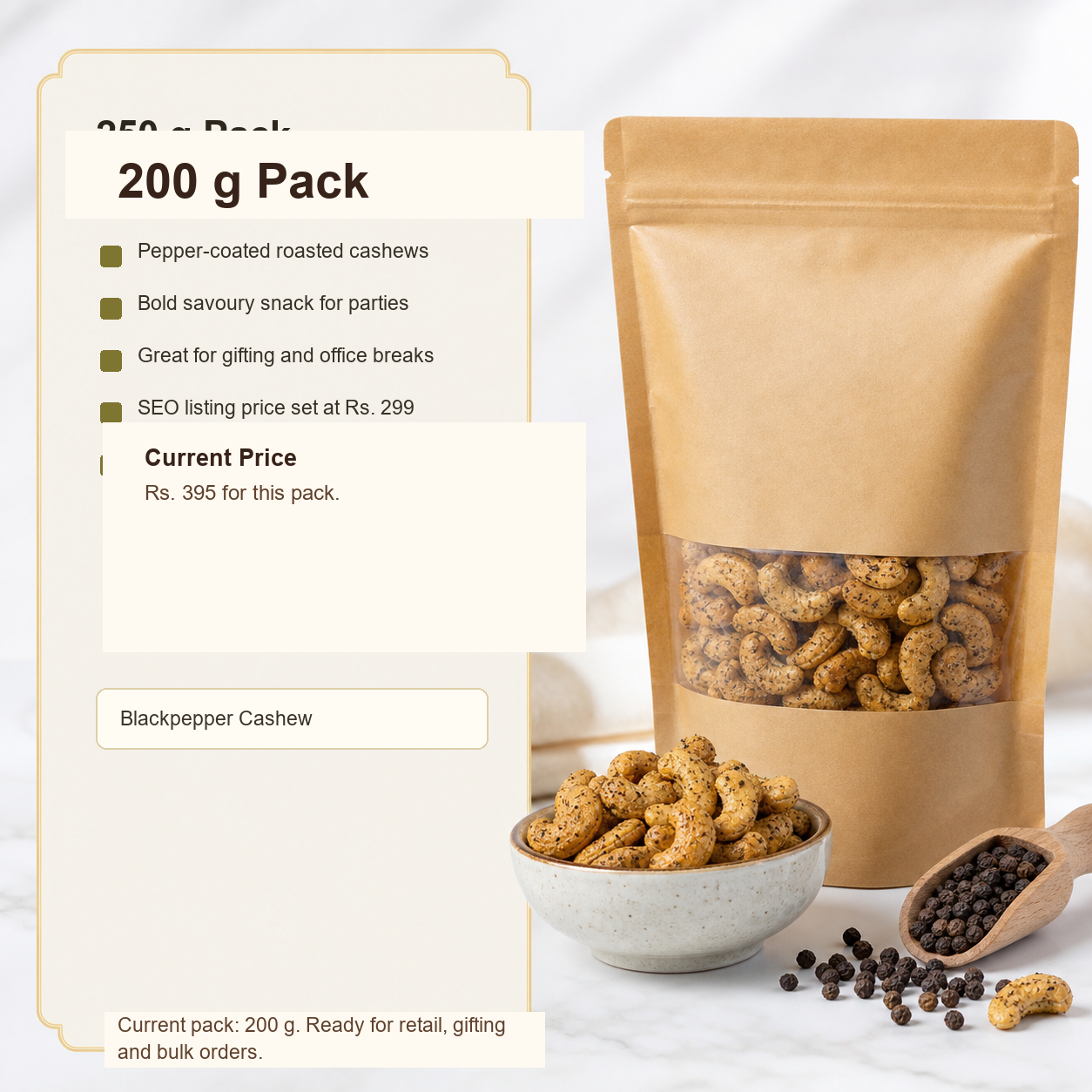 Blackpepper Cashew premium 250 g product image