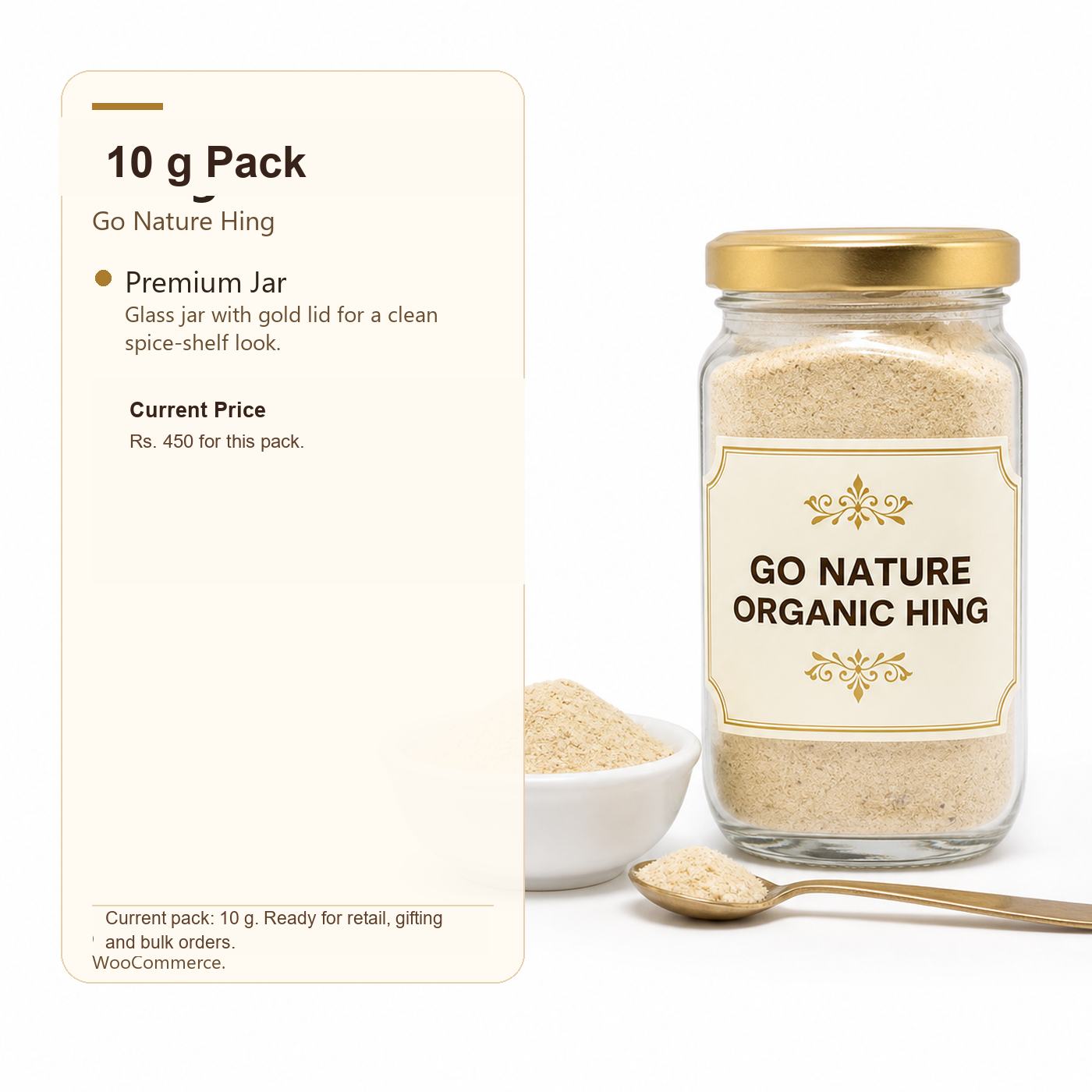Go Nature Organic Hing premium 250 g product image