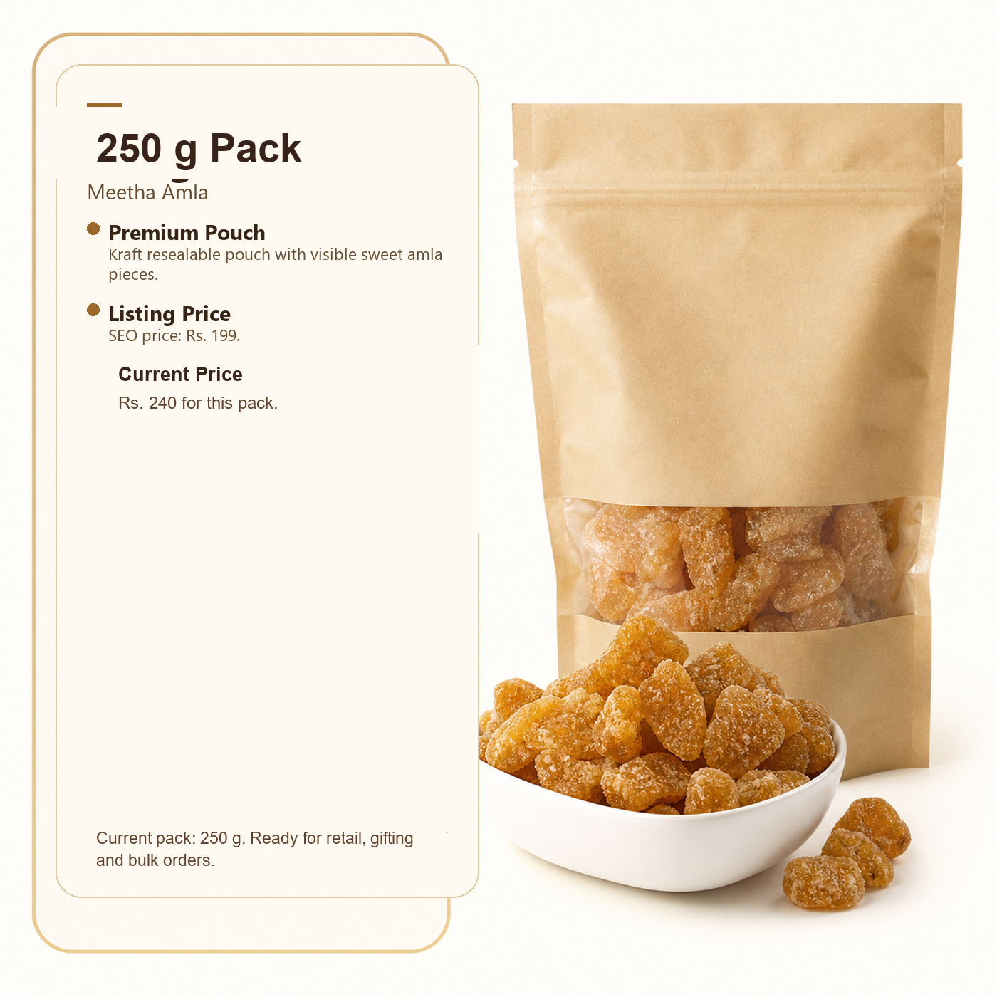 Meetha Amla premium 250 g product image