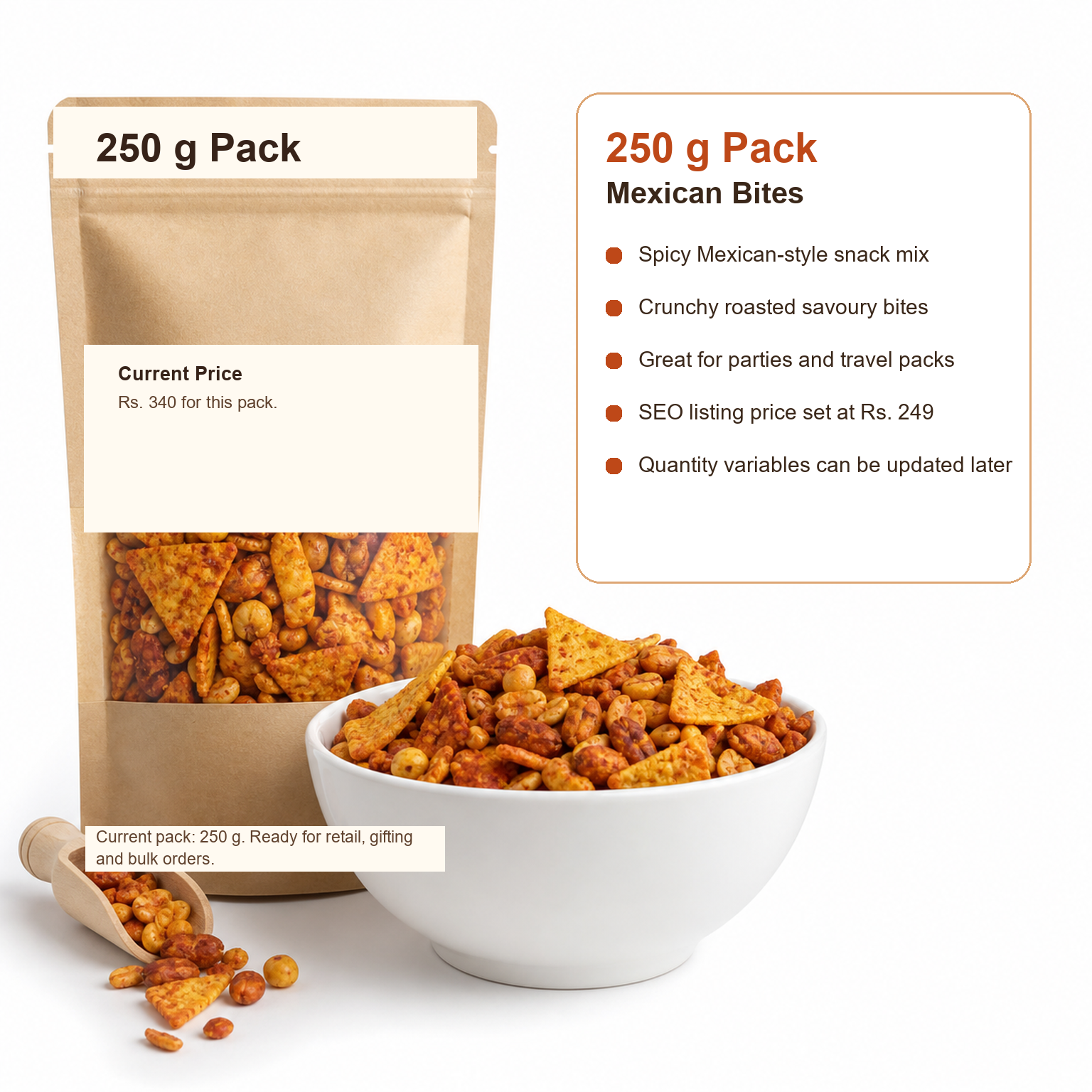 Mexican Bites premium 250 g product image