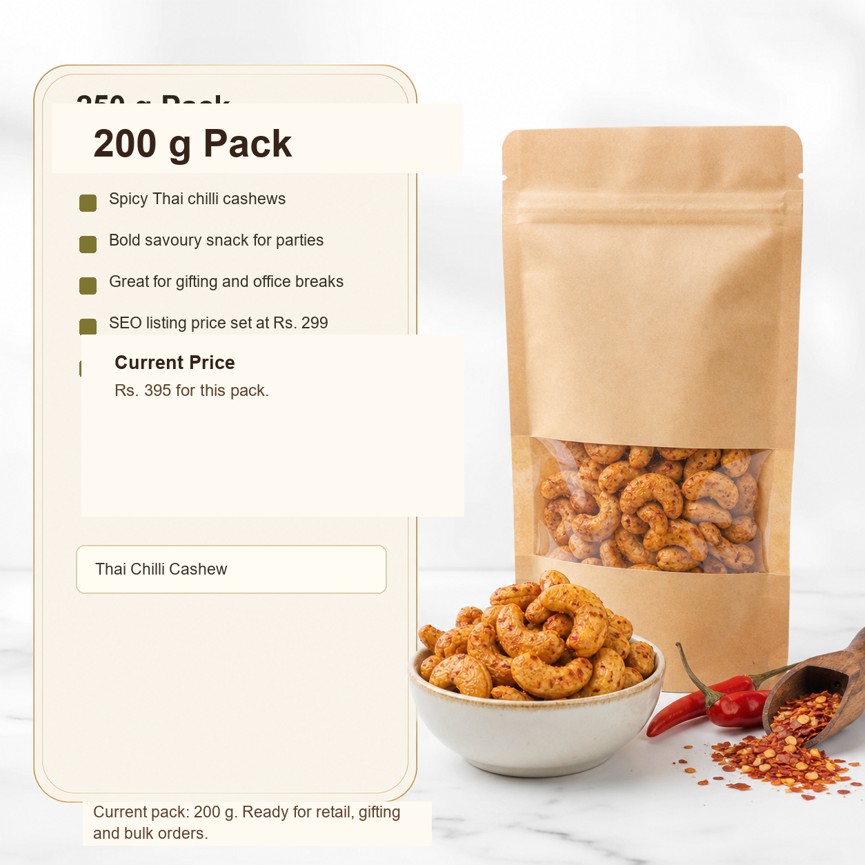 Thai Chilli Cashew premium 250 g product image