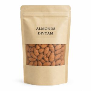 Almonds Divyam 250 g Pack product pouch
