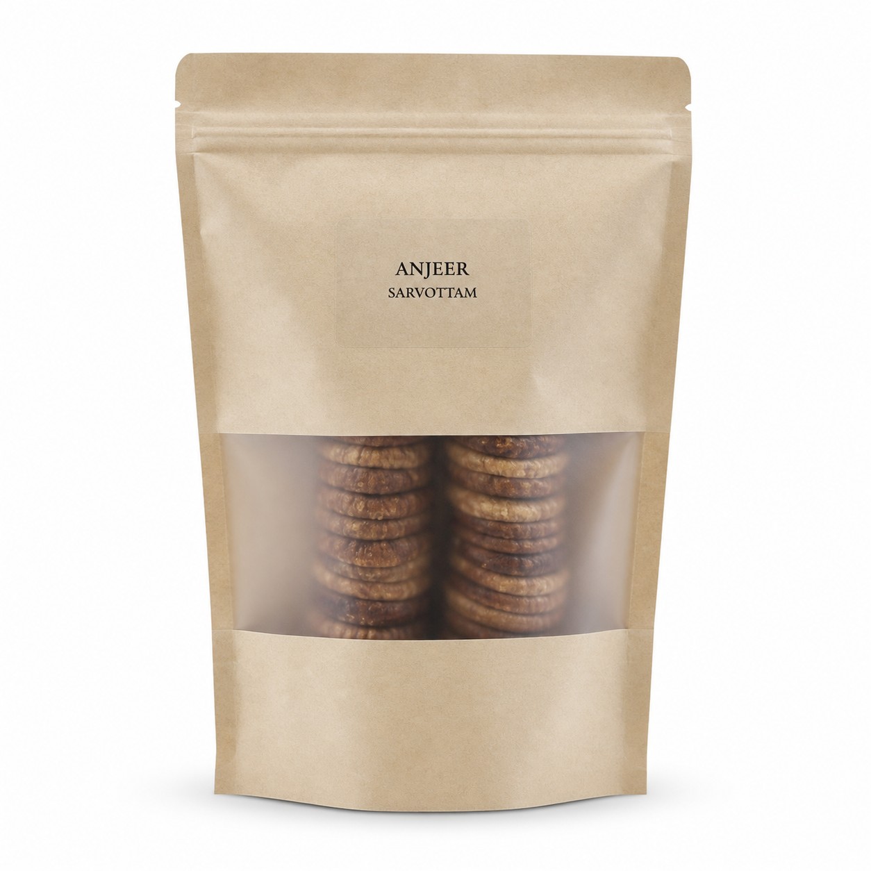 Anjeer Sarvottam 250 g Pack product pouch