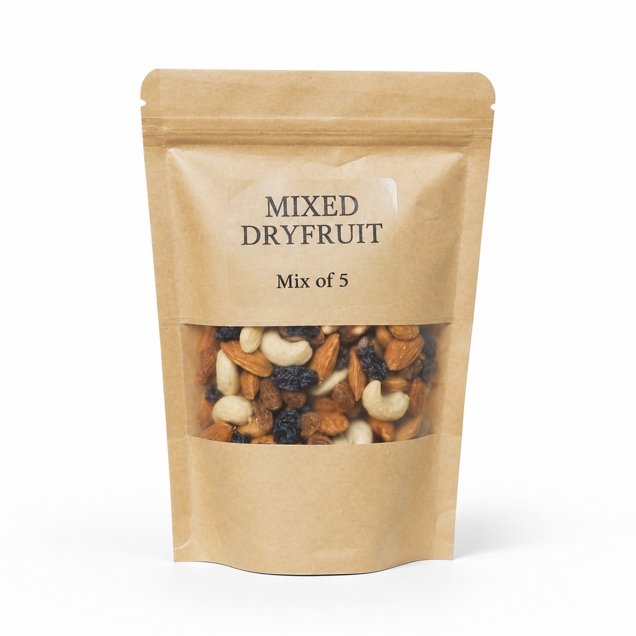 Mixed Dryfruit Mix of 5 200 g Pack product pouch