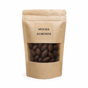 Mocha Almonds 200 g Pack product pouch