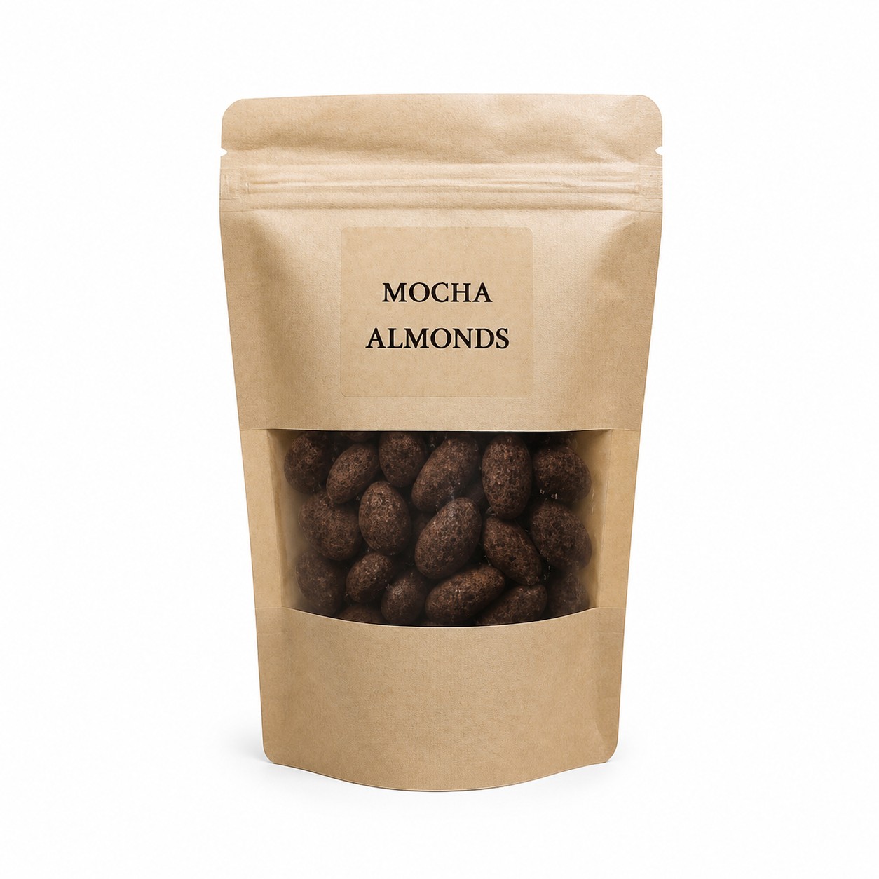 Mocha Almonds 200 g Pack product pouch