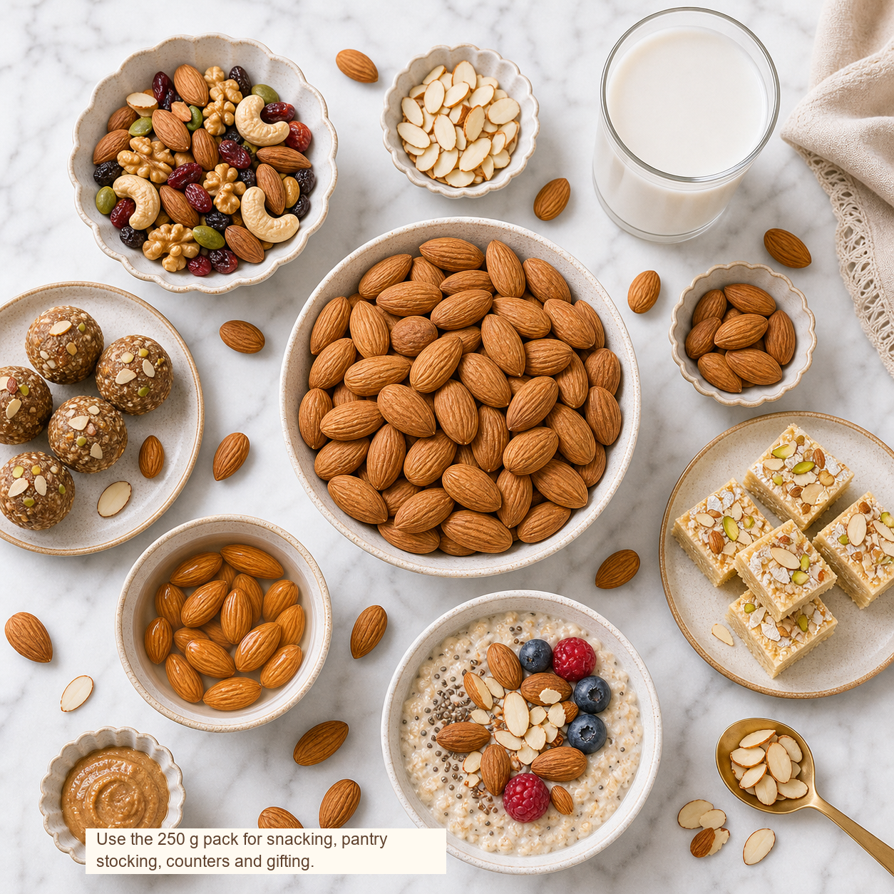 Almonds Sarvottam ecommerce product image 6