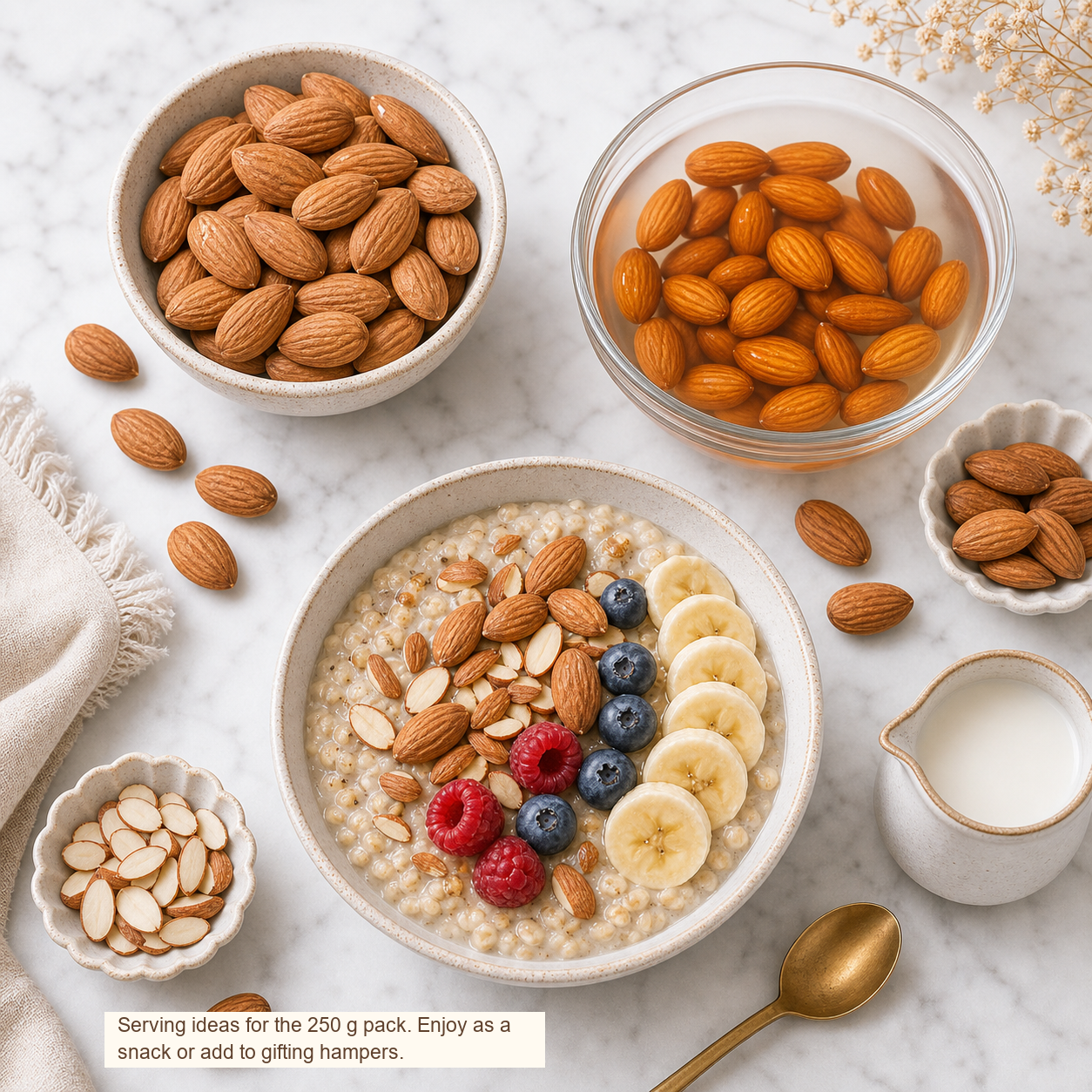 Almonds Uttam ecommerce product image 4