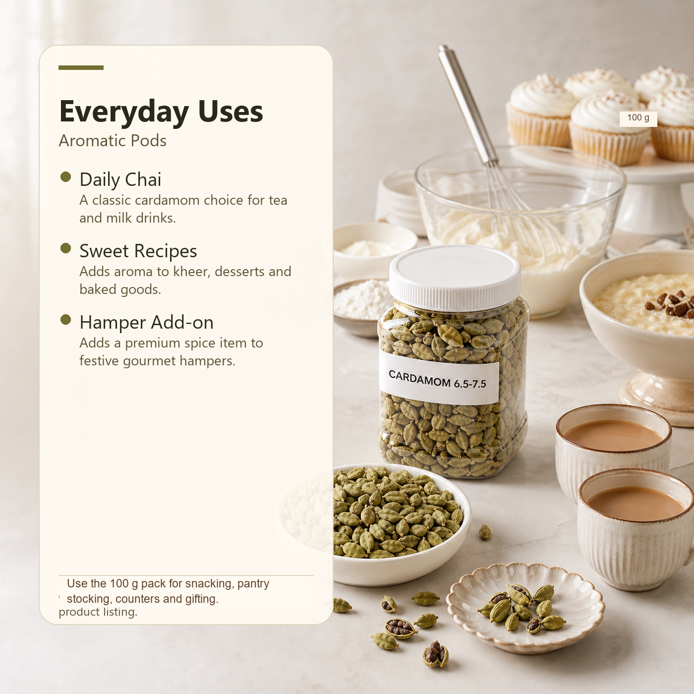 Cardamom 6.5-7.5 ecommerce product image 6