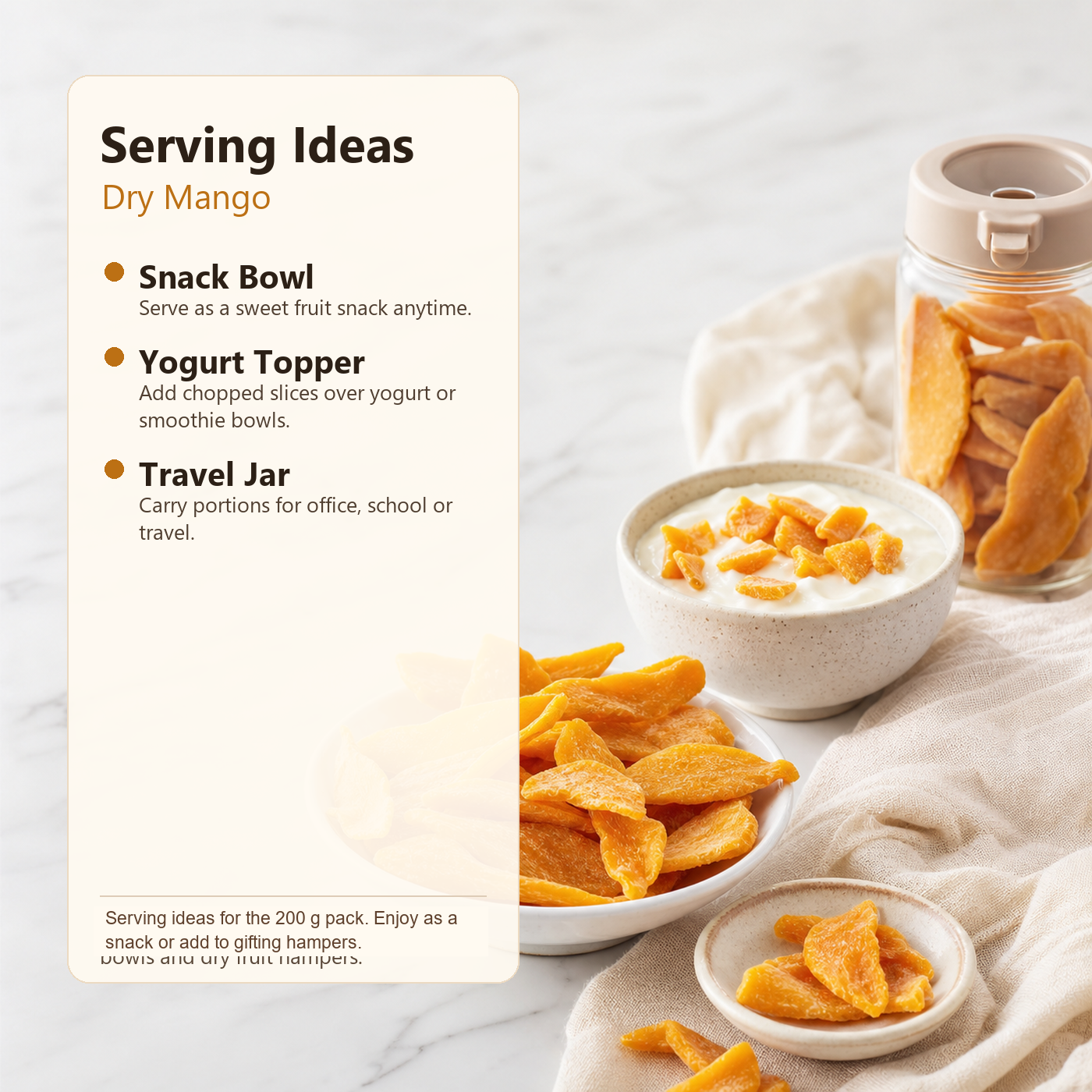 Dry Mango Zero Added Sugar ecommerce product image 4