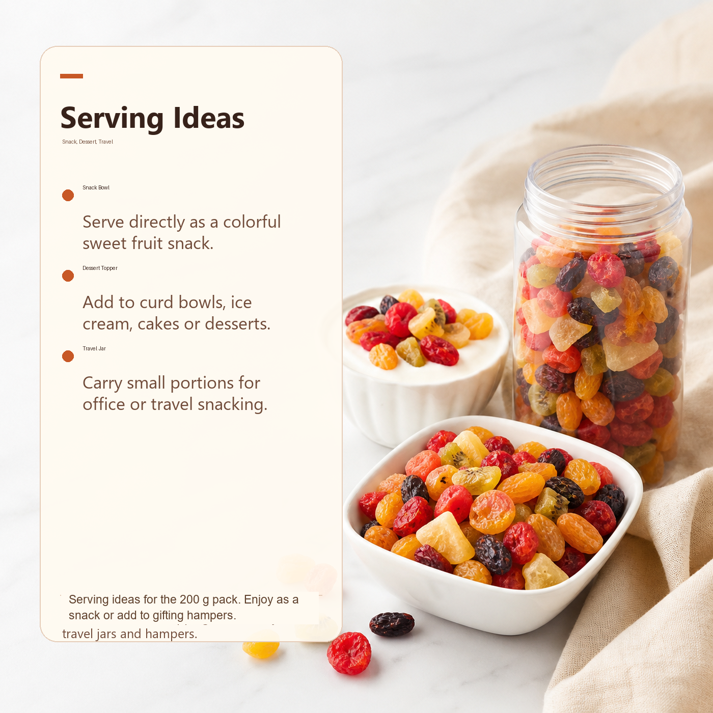 Fruit Cocktail Jar ecommerce product image 4