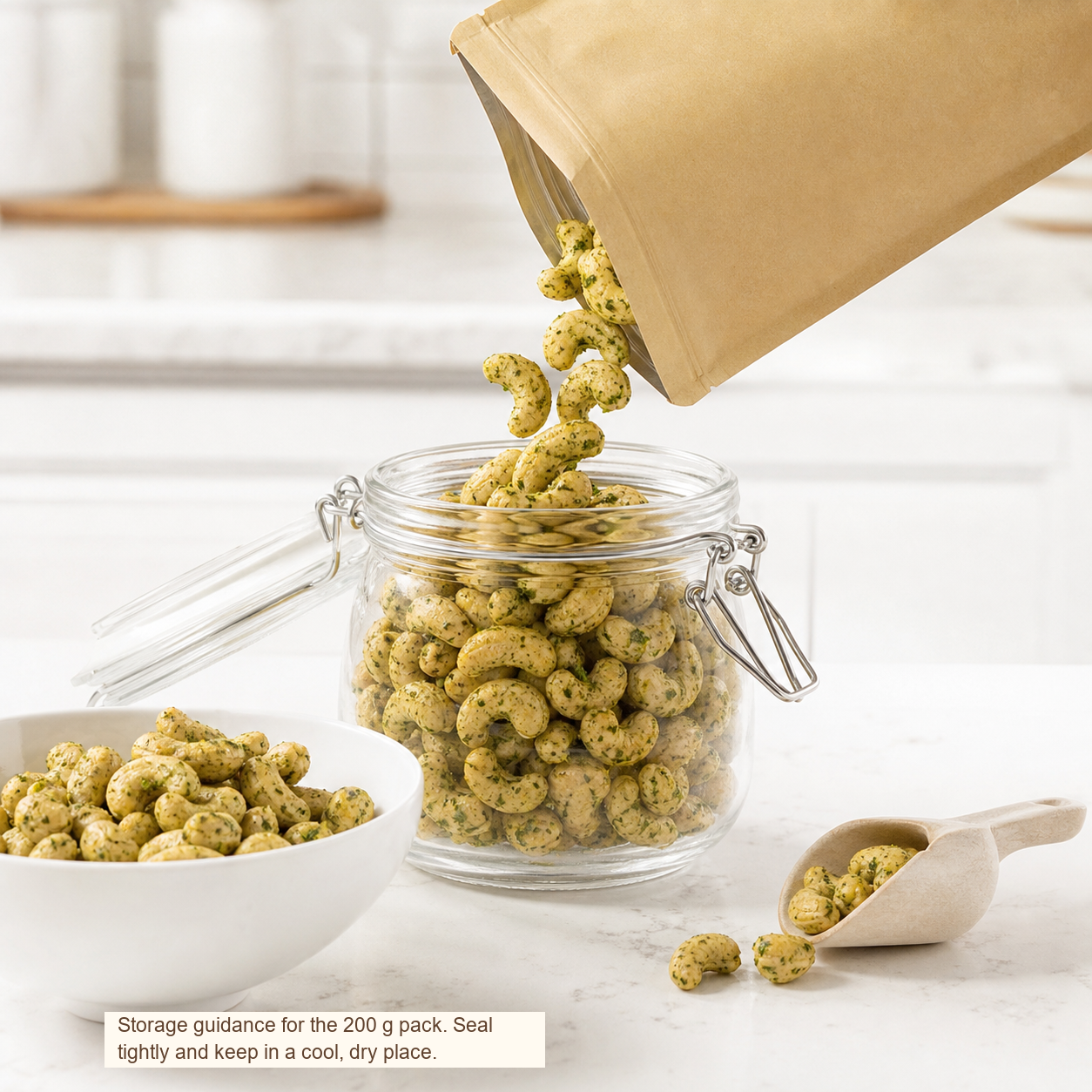 Green Chilli Cashew ecommerce product image 5