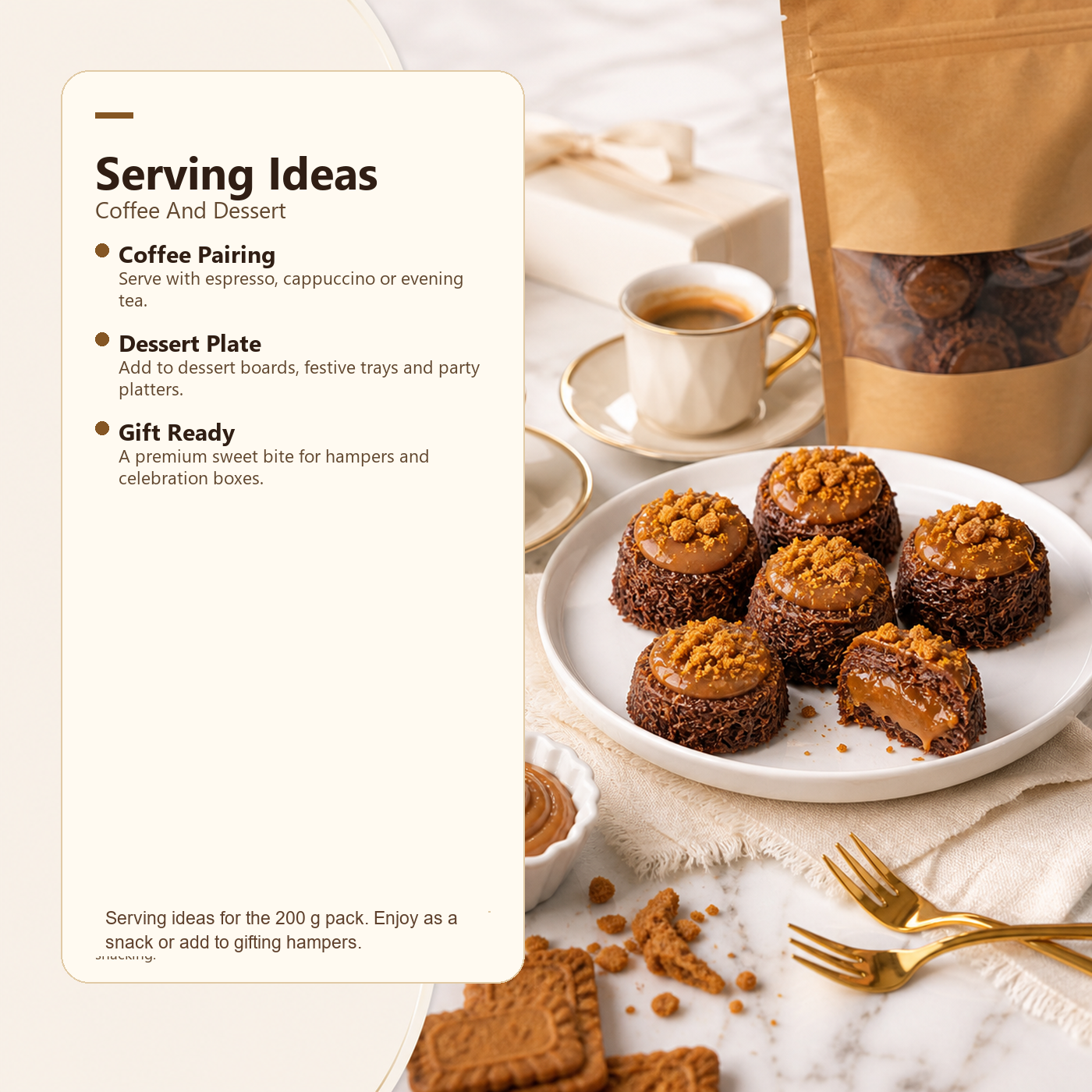 Kunafa Biscoff ecommerce product image 4