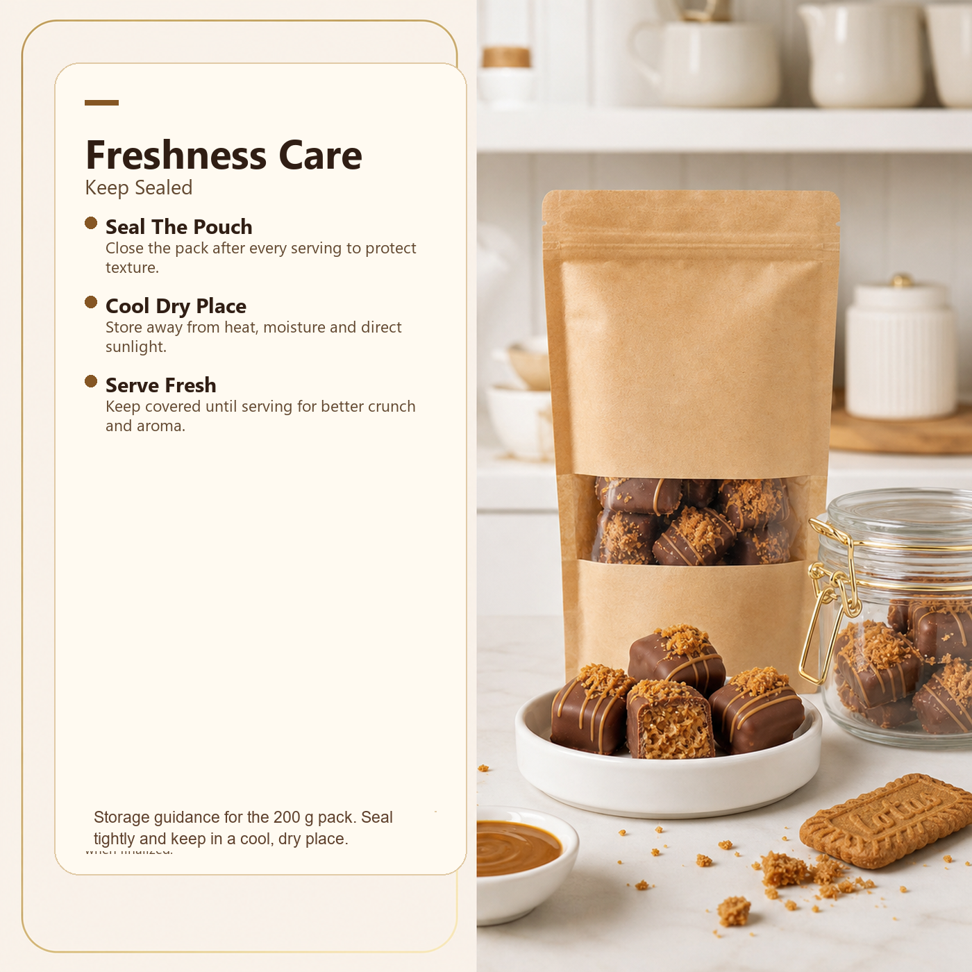 Kunafa Biscoff ecommerce product image 5