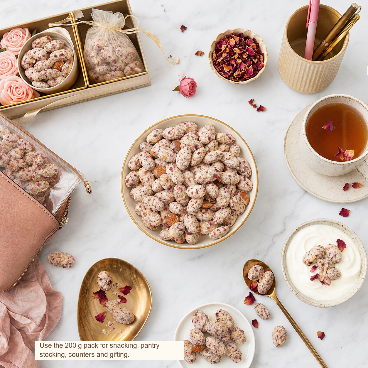 Malai Rose Petal Almond ecommerce product image 6