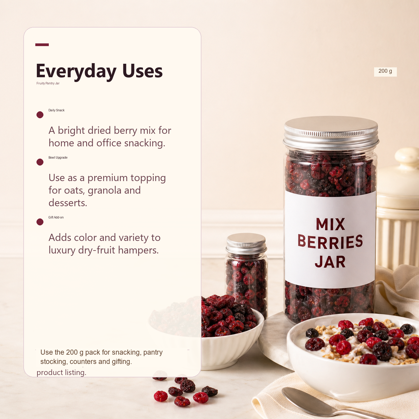 Mix Berries Jar ecommerce product image 6