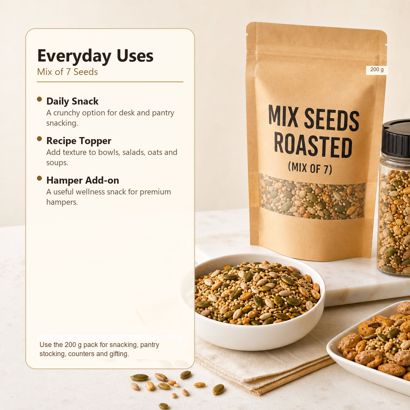 Mix Seeds Roasted Mix of 7 ecommerce product image 6