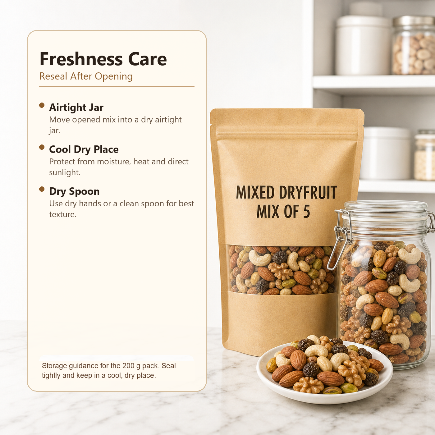Mixed Dryfruit Mix of 5 ecommerce product image 5