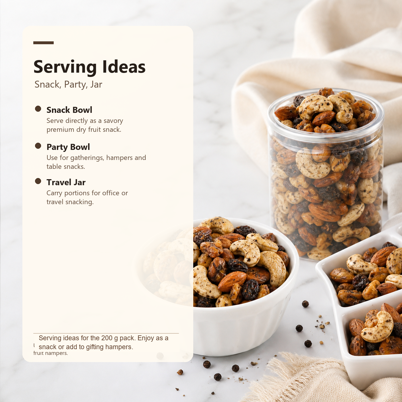 Mixed Dryfruits Blackpepper ecommerce product image 4