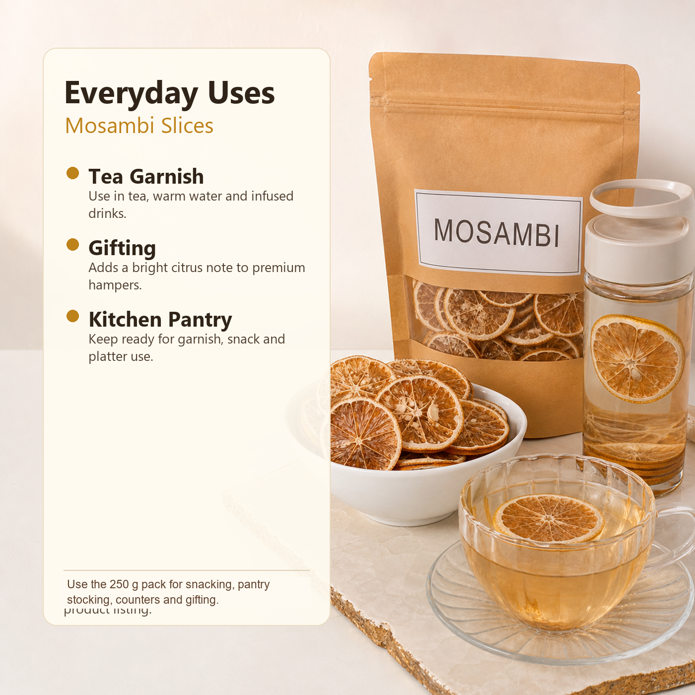 Mosambi Slices ecommerce product image 6