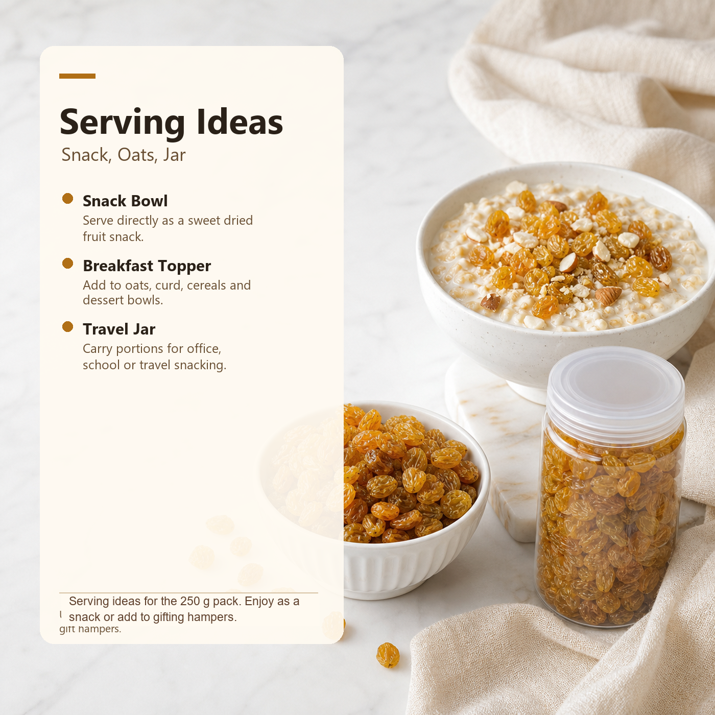 Raisins ecommerce product image 4