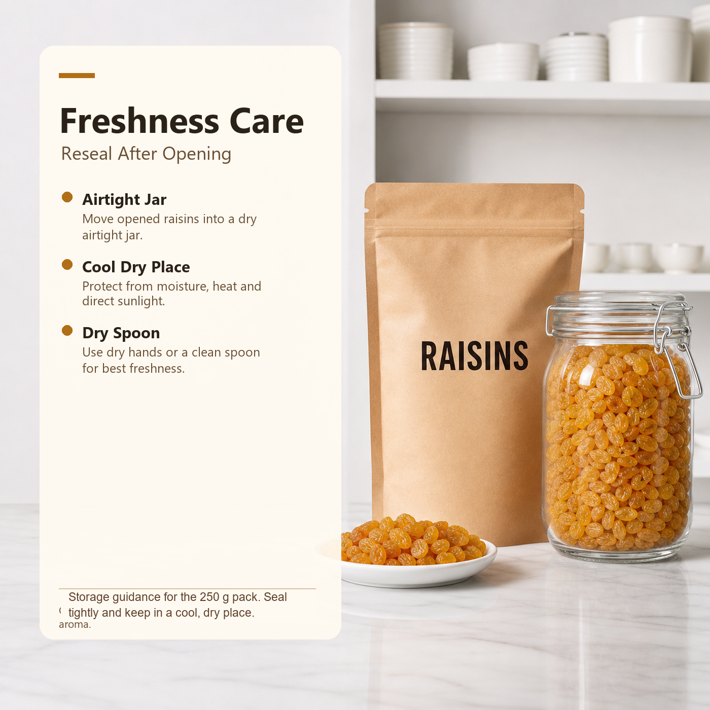 Raisins ecommerce product image 5
