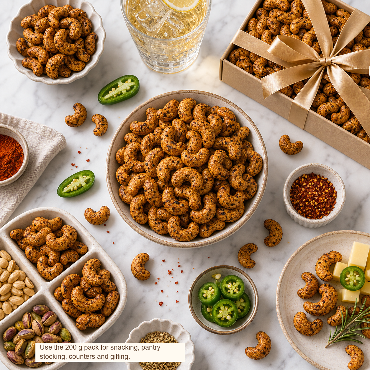 Roasted Jalapeno Cashew ecommerce product image 6