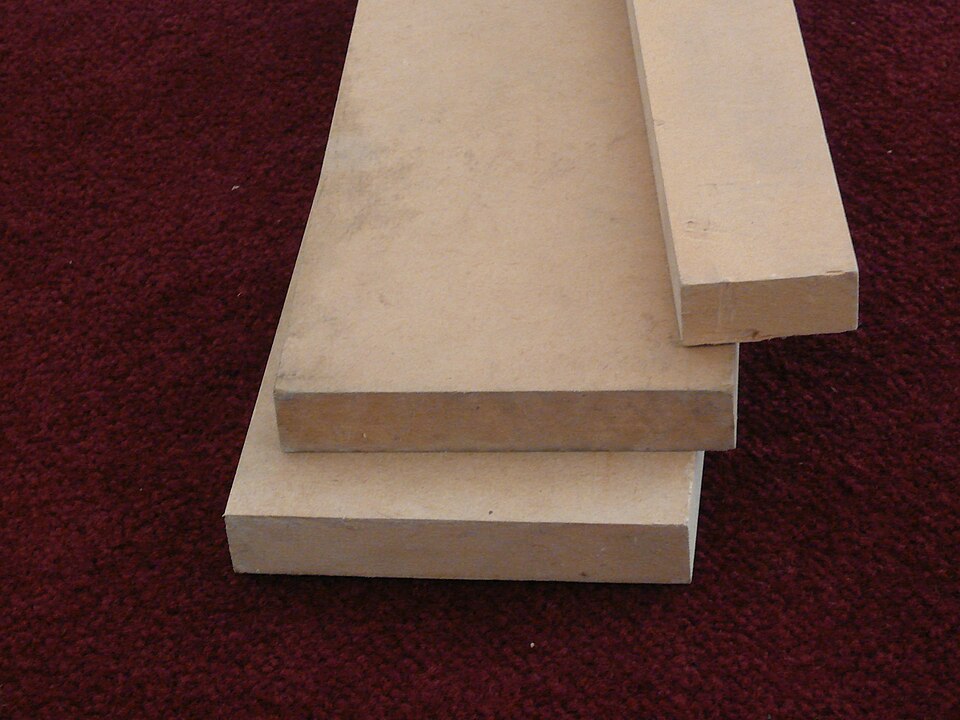 Prelaminated MDF Board (18mm Suede White BSL)